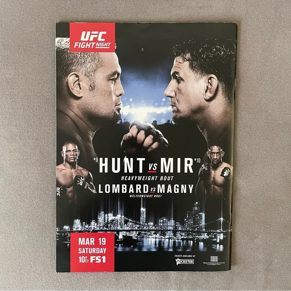 UFC 196 Official Programs - Picture 4 of 9